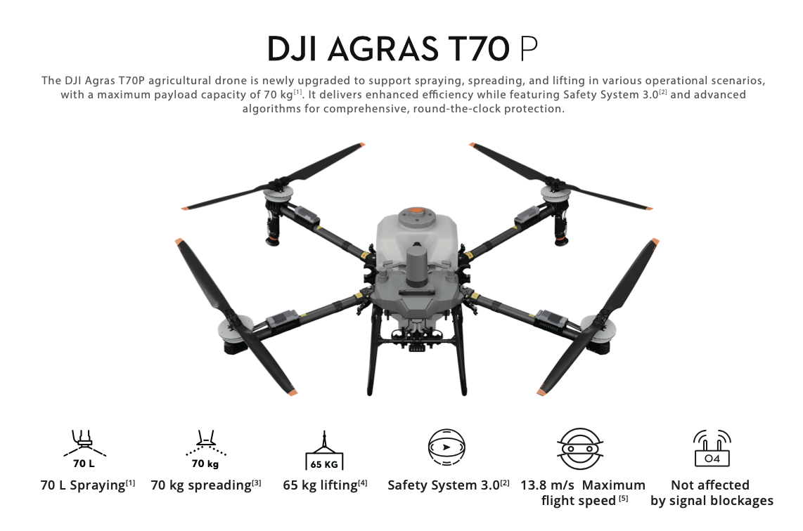 Paket Combo DJI Agras T70P