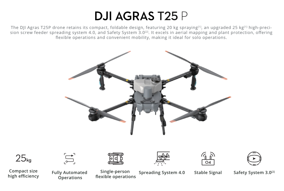 Paket Combo DJI Agras T25P